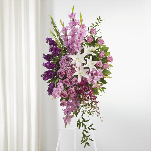 Never Alone Standing Spray – CARLOS BLOOMS & EVENTS, Garnerville NY
