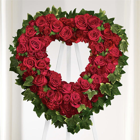 Wholehearted Standing Spray – CARLOS BLOOMS & EVENTS, Garnerville NY