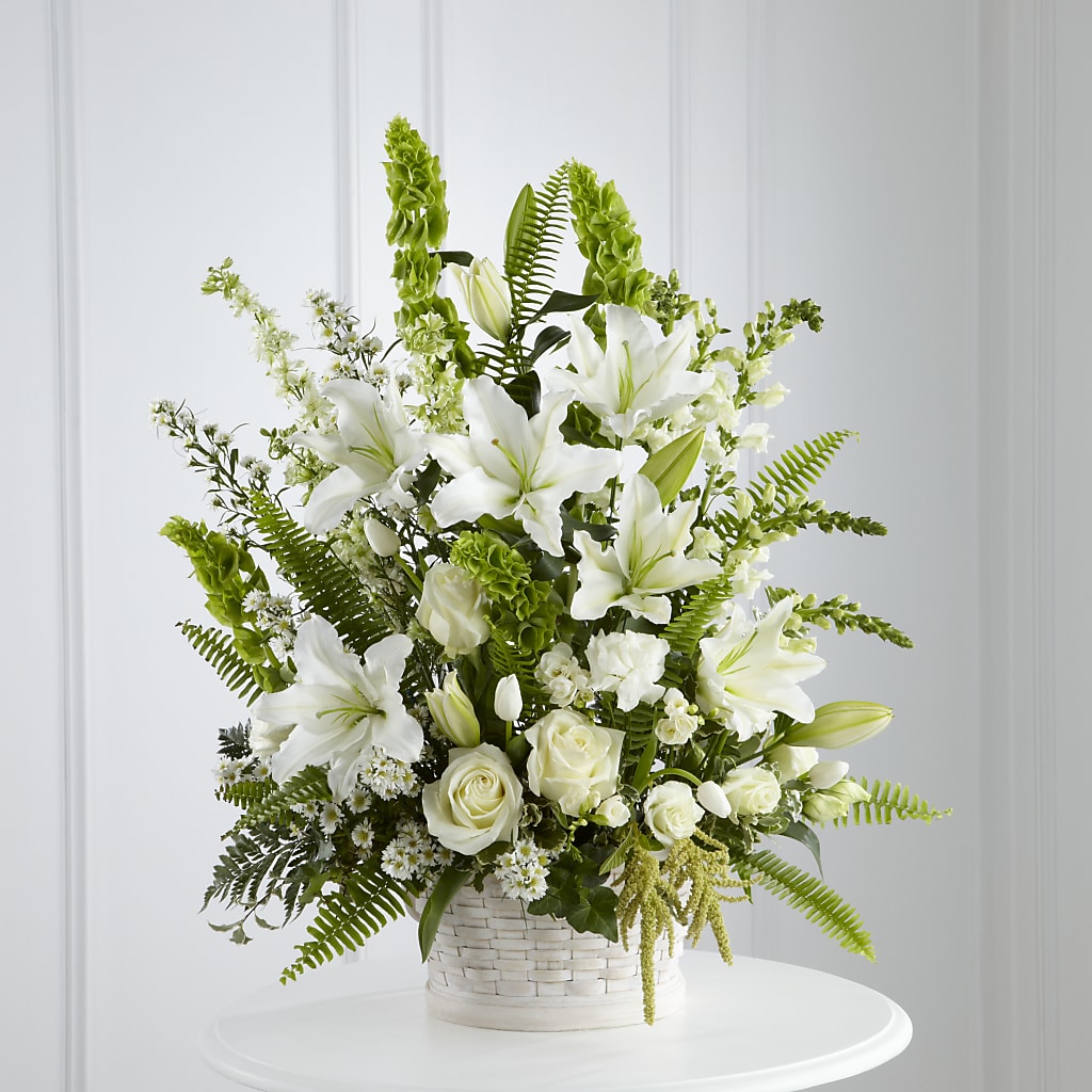 In Our Thoughts Arrangement – CARLOS BLOOMS & EVENTS, Garnerville NY