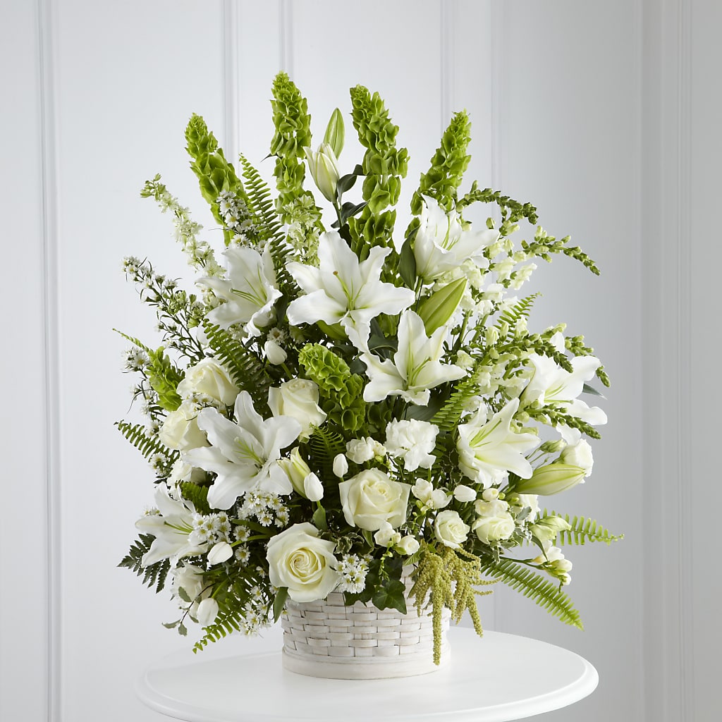 In Our Thoughts Arrangement – CARLOS BLOOMS & EVENTS, Garnerville NY