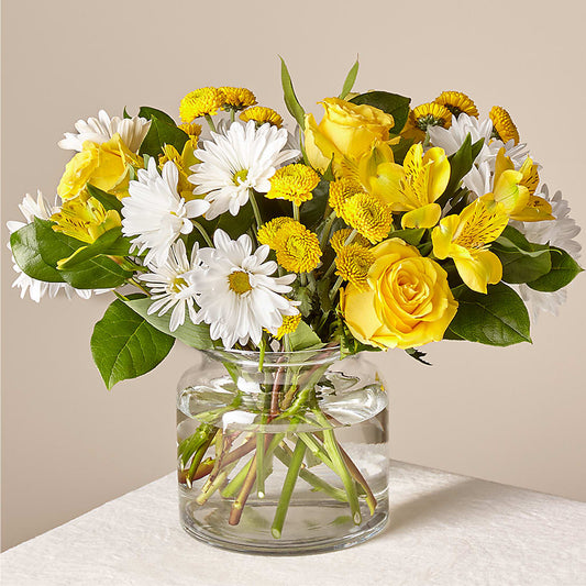 Sunny Sentiments Bouquet – CARLOS BLOOMS & EVENTS, Garnerville NY