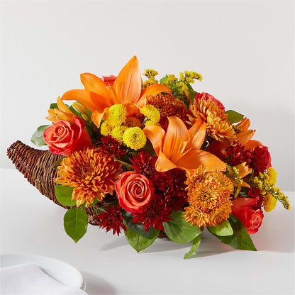 Bouquet of Blessings Cornucopia – CARLOS BLOOMS & EVENTS, Garnerville NY