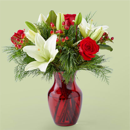 Evergreen Delight Bouquet – CARLOS BLOOMS & EVENTS, Garnerville NY