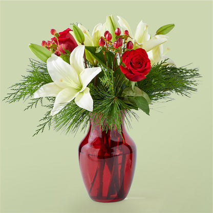 Evergreen Delight Bouquet – CARLOS BLOOMS & EVENTS, Garnerville NY