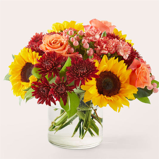 September Sunset Bouquet – CARLOS BLOOMS & EVENTS, Garnerville NY