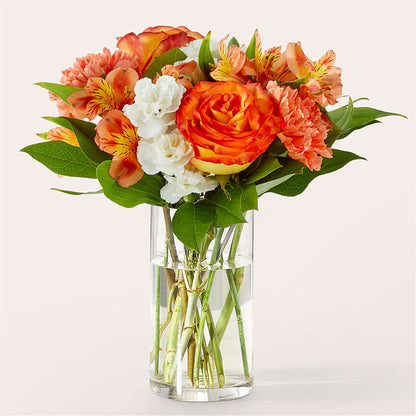 Apricot Glow Bouquet – CARLOS BLOOMS & EVENTS, Garnerville NY