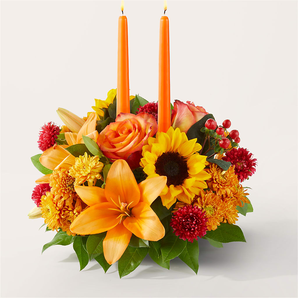 Grateful Centerpiece – CARLOS BLOOMS & EVENTS, Garnerville NY