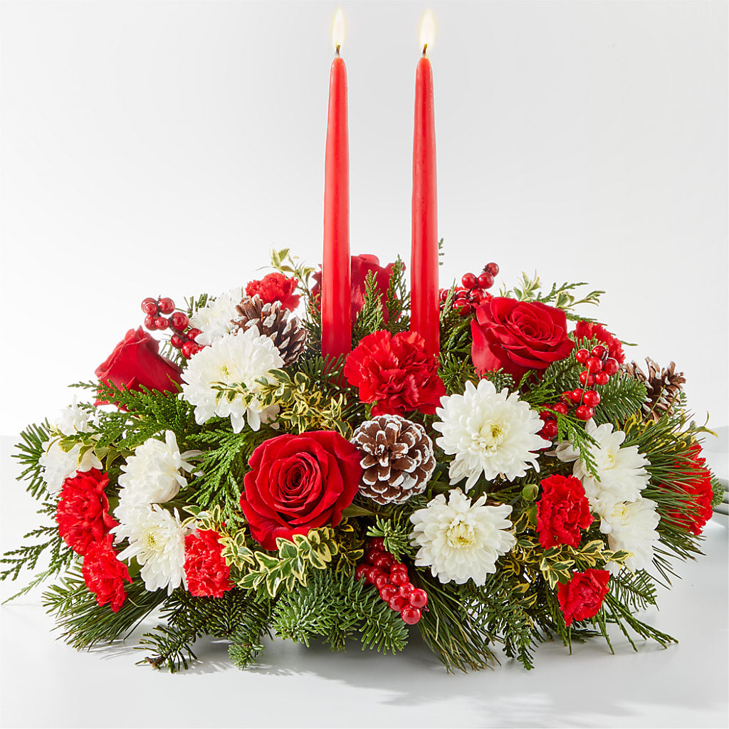 Holiday Soiree Centerpiece – CARLOS BLOOMS & EVENTS, Garnerville NY