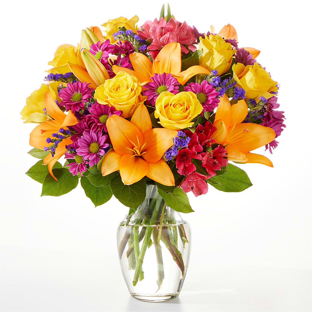 Colorful Visions Bouquet – CARLOS BLOOMS & EVENTS, Garnerville NY