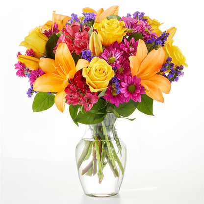 Colorful Visions Bouquet – CARLOS BLOOMS & EVENTS, Garnerville NY