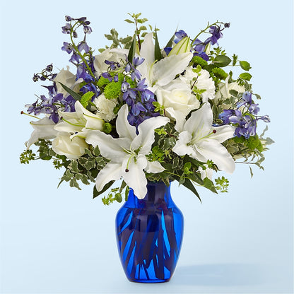 Santorini Bouquet – CARLOS BLOOMS & EVENTS, Garnerville NY