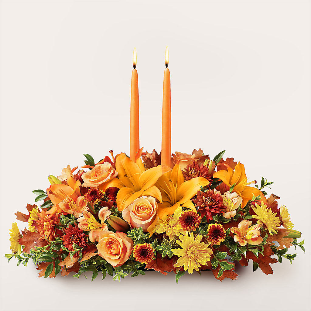 Traditions Centerpiece – CARLOS BLOOMS & EVENTS, Garnerville NY