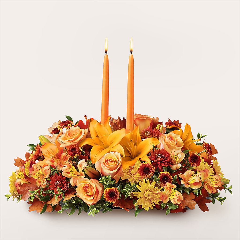 Traditions Centerpiece – CARLOS BLOOMS & EVENTS, Garnerville NY