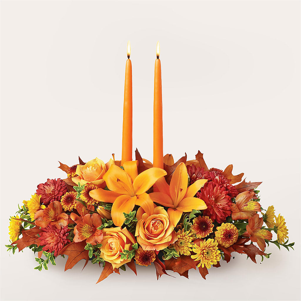 Traditions Centerpiece – CARLOS BLOOMS & EVENTS, Garnerville NY