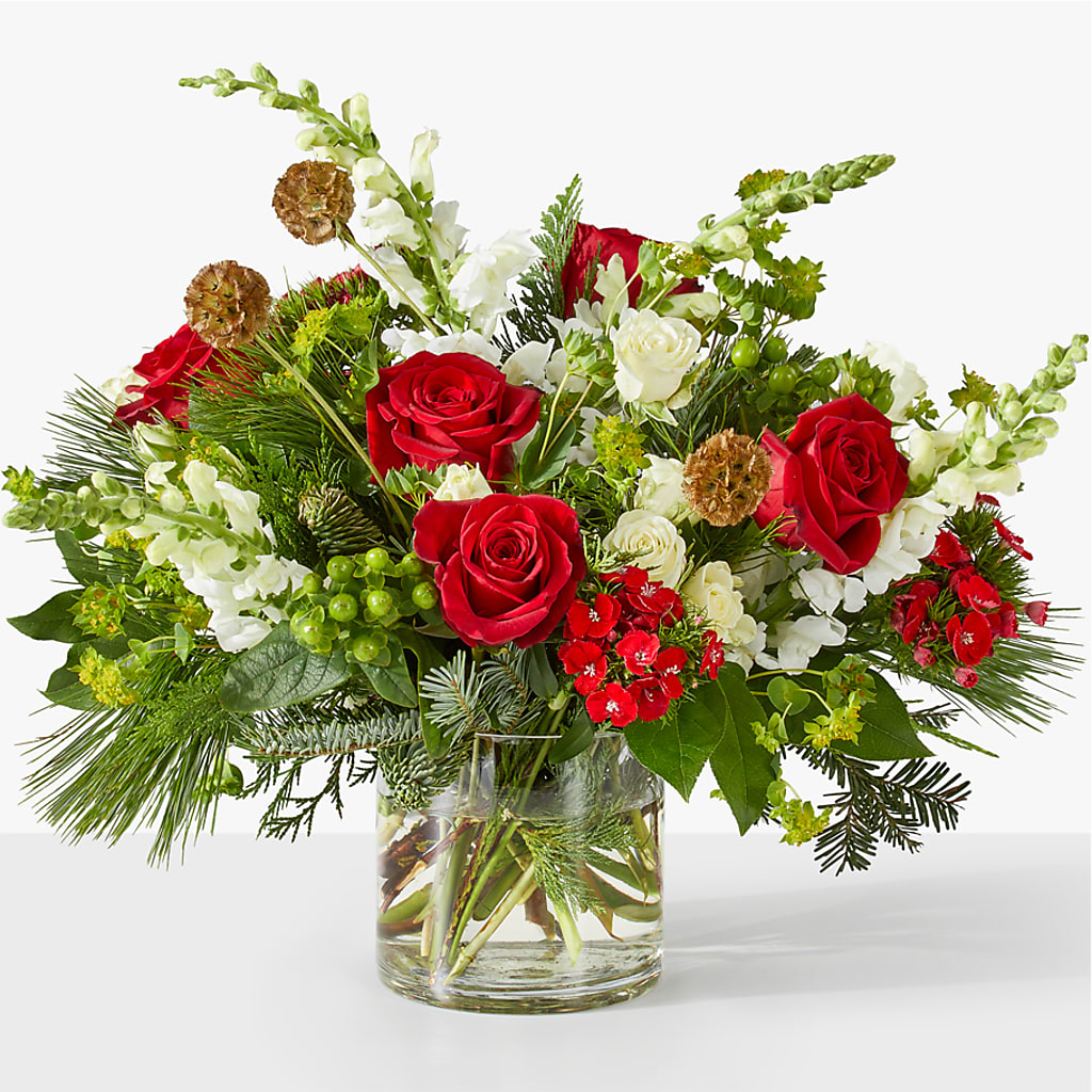 Deck the Halls Bouquet – CARLOS BLOOMS & EVENTS, Garnerville NY