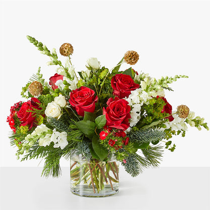 Deck the Halls Bouquet – CARLOS BLOOMS & EVENTS, Garnerville NY