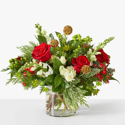 Deck the Halls Bouquet – CARLOS BLOOMS & EVENTS, Garnerville NY