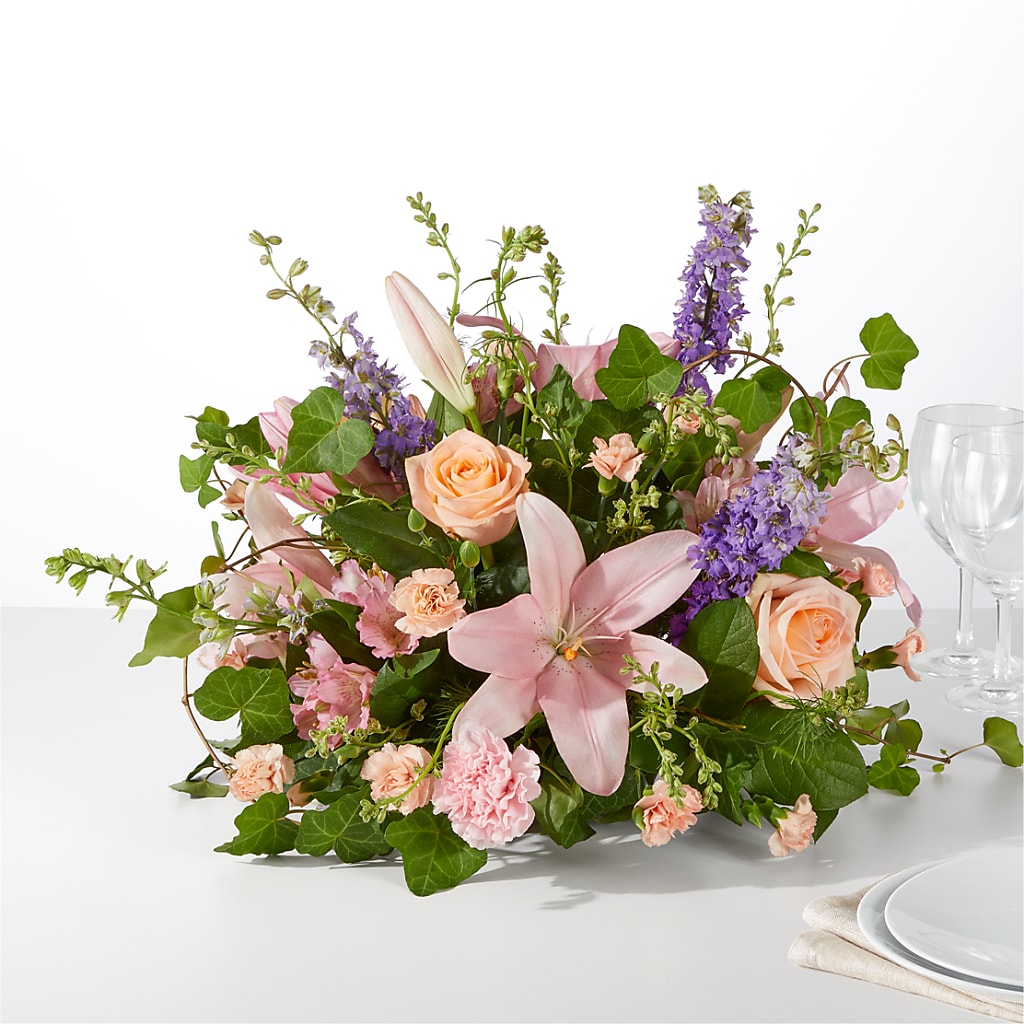 Blossom Time Centerpiece – CARLOS BLOOMS & EVENTS, Garnerville NY