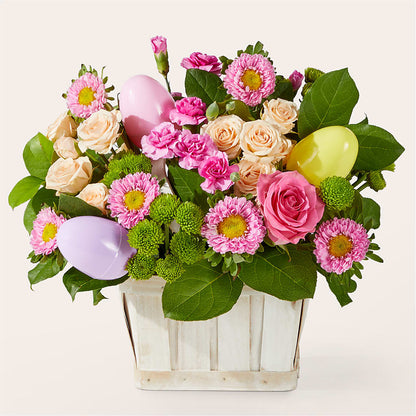 Get Eggcited Basket – CARLOS BLOOMS & EVENTS, Garnerville NY