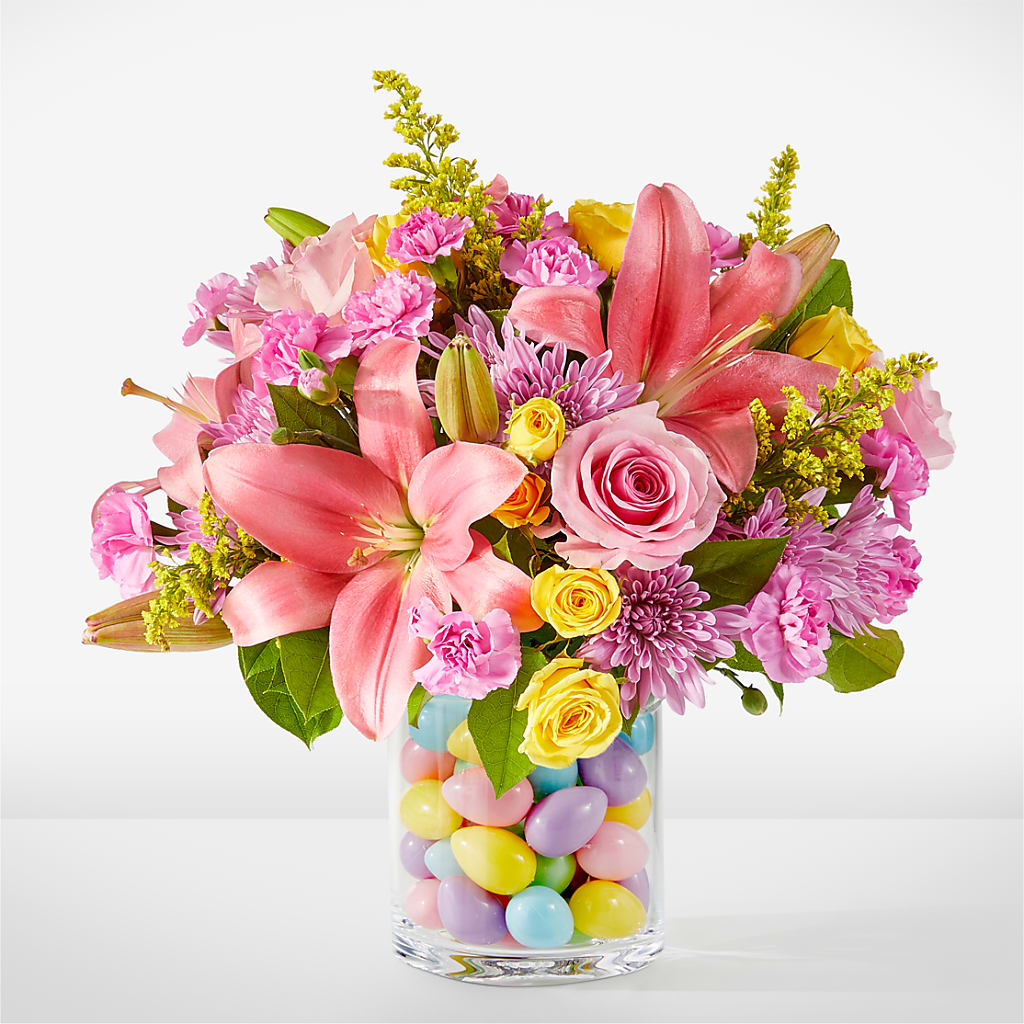 Easter Egg Hunt Bouquet – CARLOS BLOOMS & EVENTS, Garnerville NY