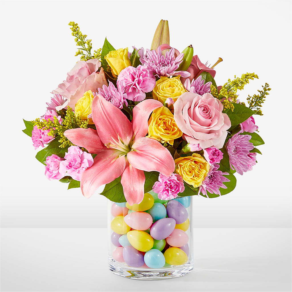 Easter Egg Hunt Bouquet – CARLOS BLOOMS & EVENTS, Garnerville NY