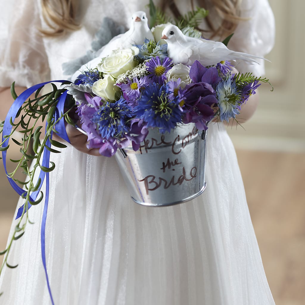 Enchantment Flower Girl Arrangement – CARLOS BLOOMS & EVENTS, Garnerville NY