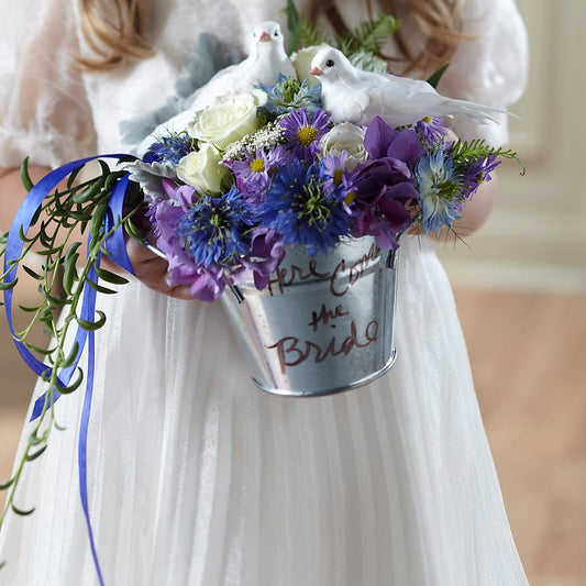 Enchantment Flower Girl Arrangement – CARLOS BLOOMS & EVENTS, Garnerville NY