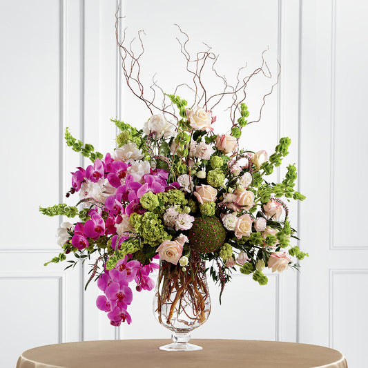 Soft Sophistication Arrangement – CARLOS BLOOMS & EVENTS, Garnerville NY