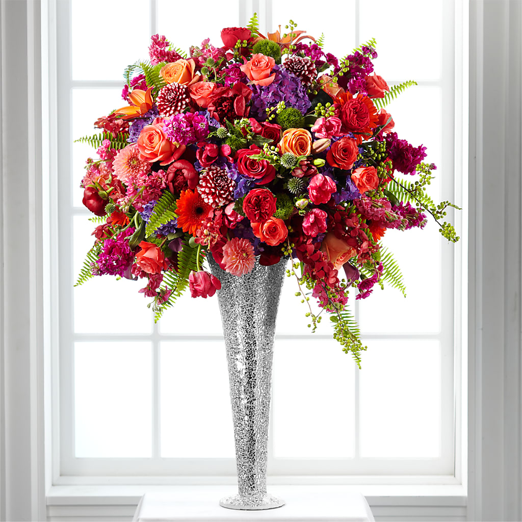 Flower Jeweled Arrangement – CARLOS BLOOMS & EVENTS, Garnerville NY
