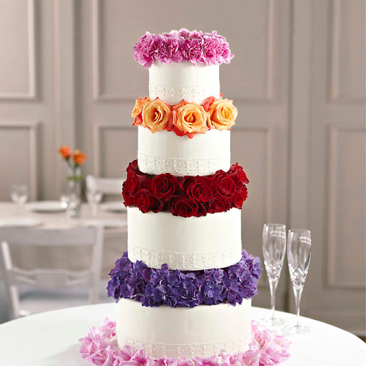 Infinite Love Cake Décor – CARLOS BLOOMS & EVENTS, Garnerville NY