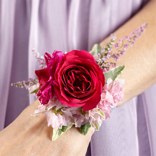 Rose Charm Corsage – CARLOS BLOOMS & EVENTS, Garnerville NY