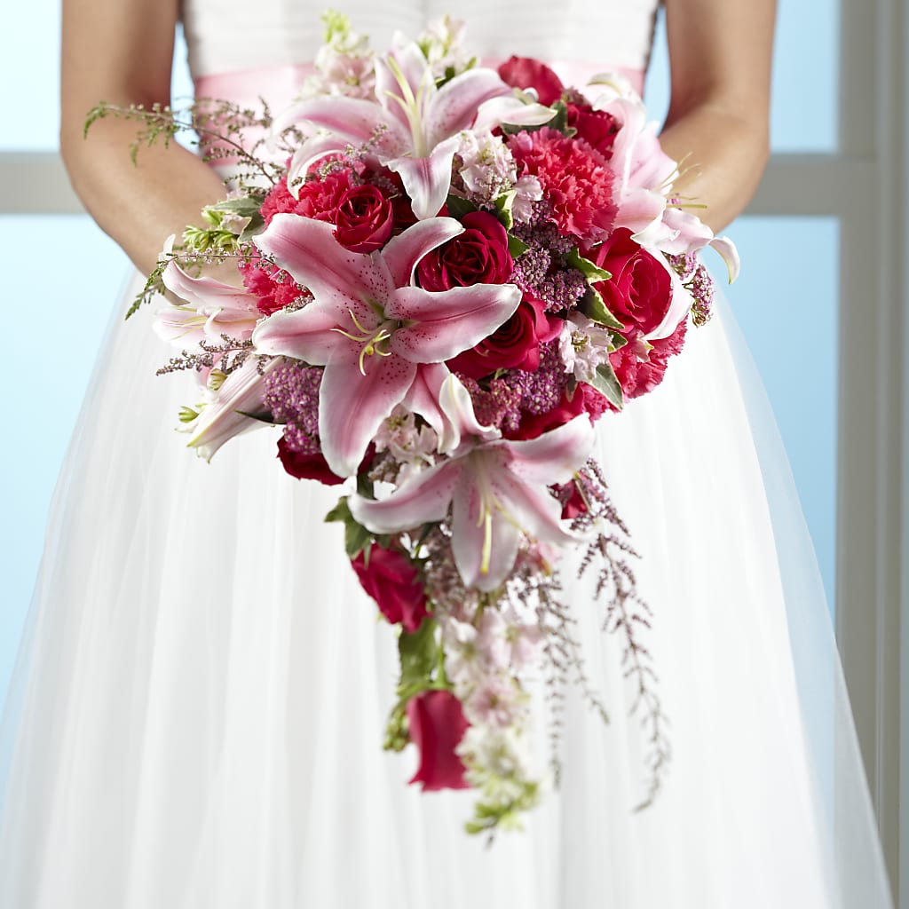 Lily & Rose Bouquet – CARLOS BLOOMS & EVENTS, Garnerville NY