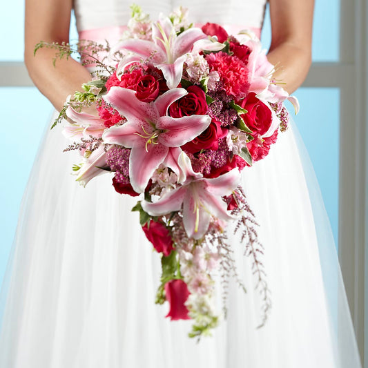 Lily & Rose Bouquet – CARLOS BLOOMS & EVENTS, Garnerville NY