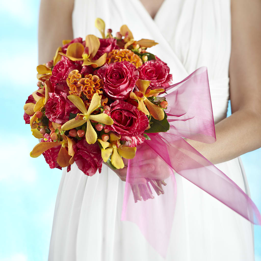 Brilliant Shades of Love Bouquet – CARLOS BLOOMS & EVENTS, Garnerville NY