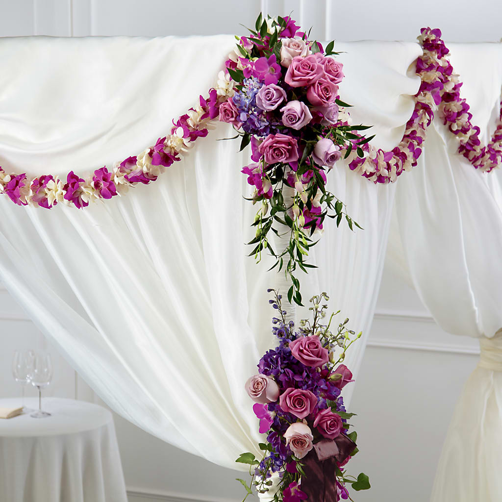 Color & Light Chuppah Decor – CARLOS BLOOMS & EVENTS, Garnerville NY