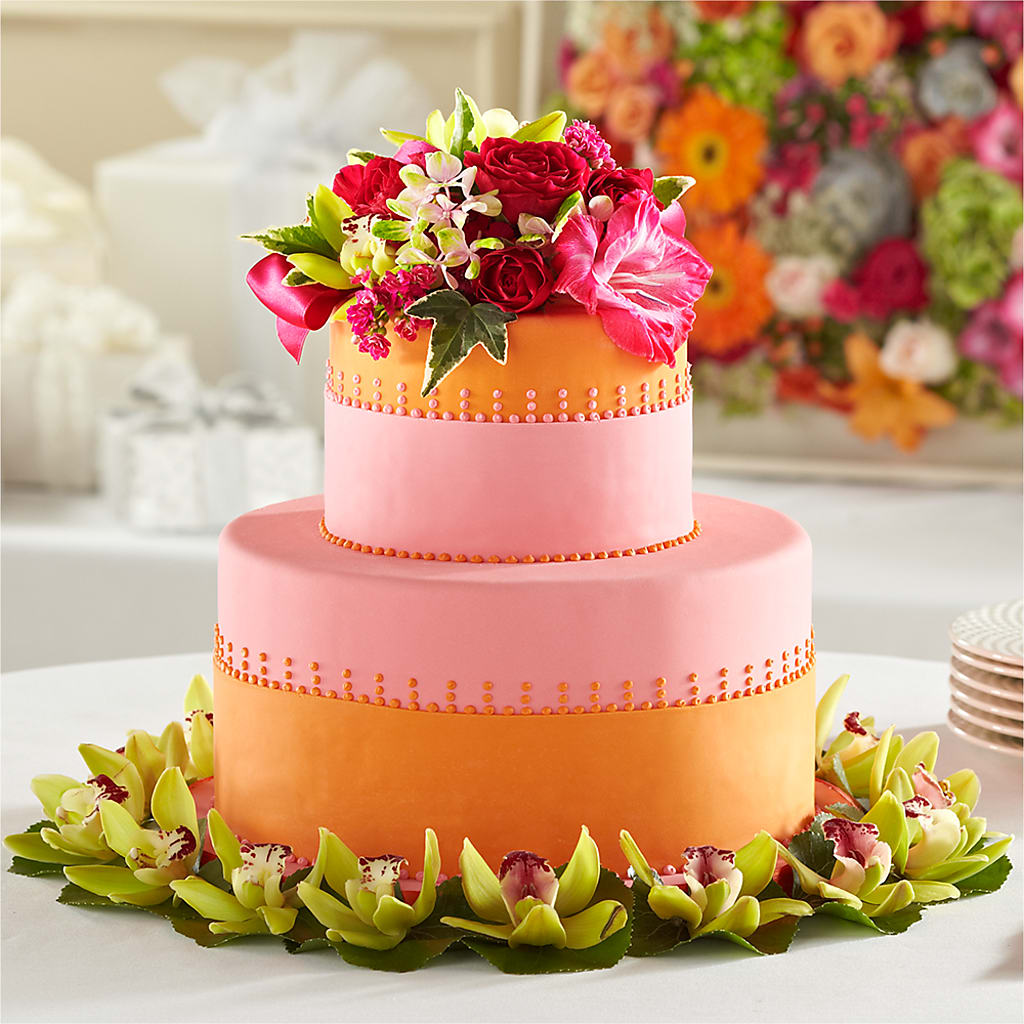Sweet Citrus Cake Decor – CARLOS BLOOMS & EVENTS, Garnerville NY