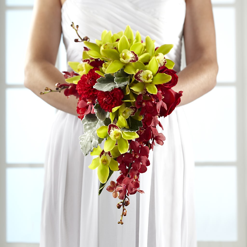 Elegant Orchid Bouquet – CARLOS BLOOMS & EVENTS, Garnerville NY