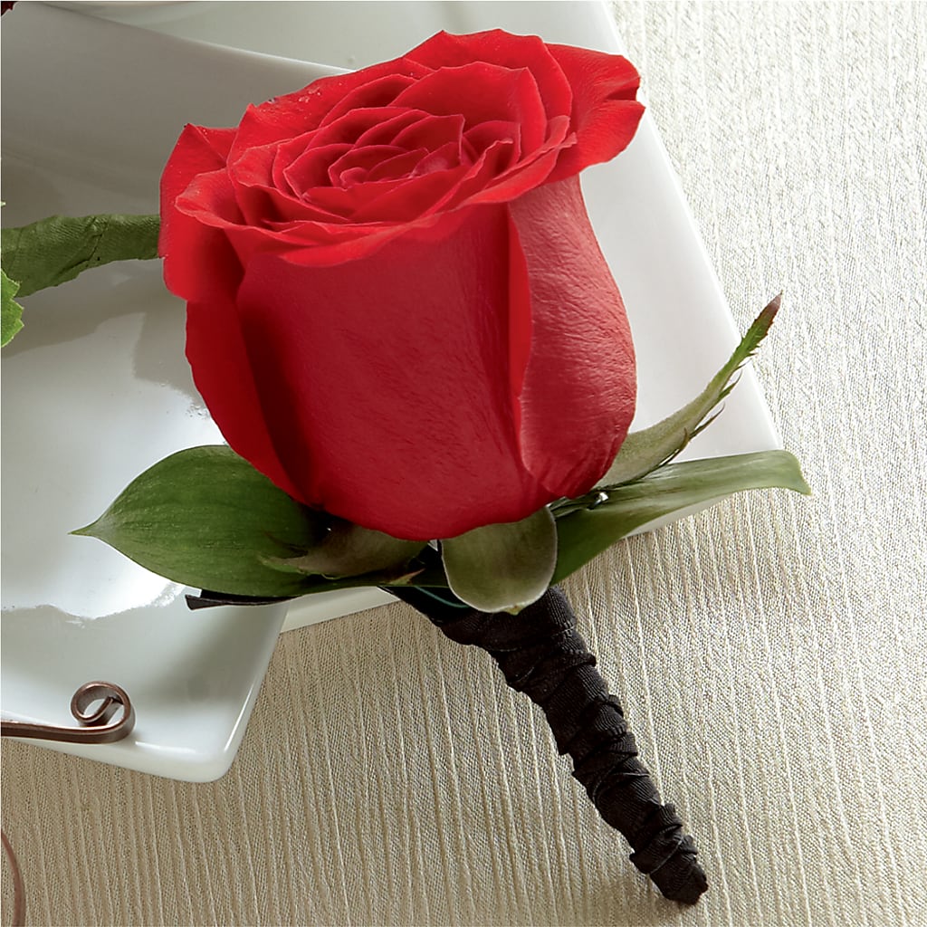 Red Rose Boutonniere – CARLOS BLOOMS & EVENTS, Garnerville NY