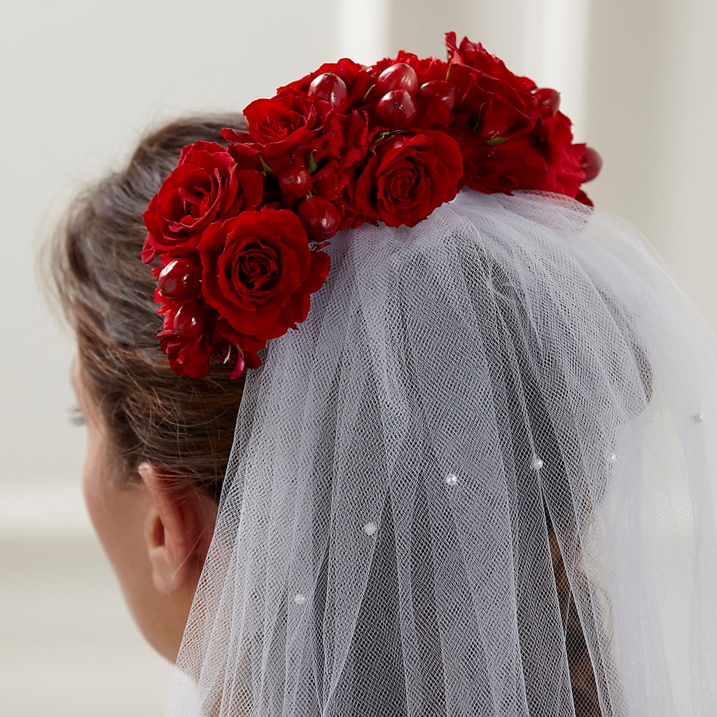 Heart's Happiness Hair Decor – CARLOS BLOOMS & EVENTS, Garnerville NY