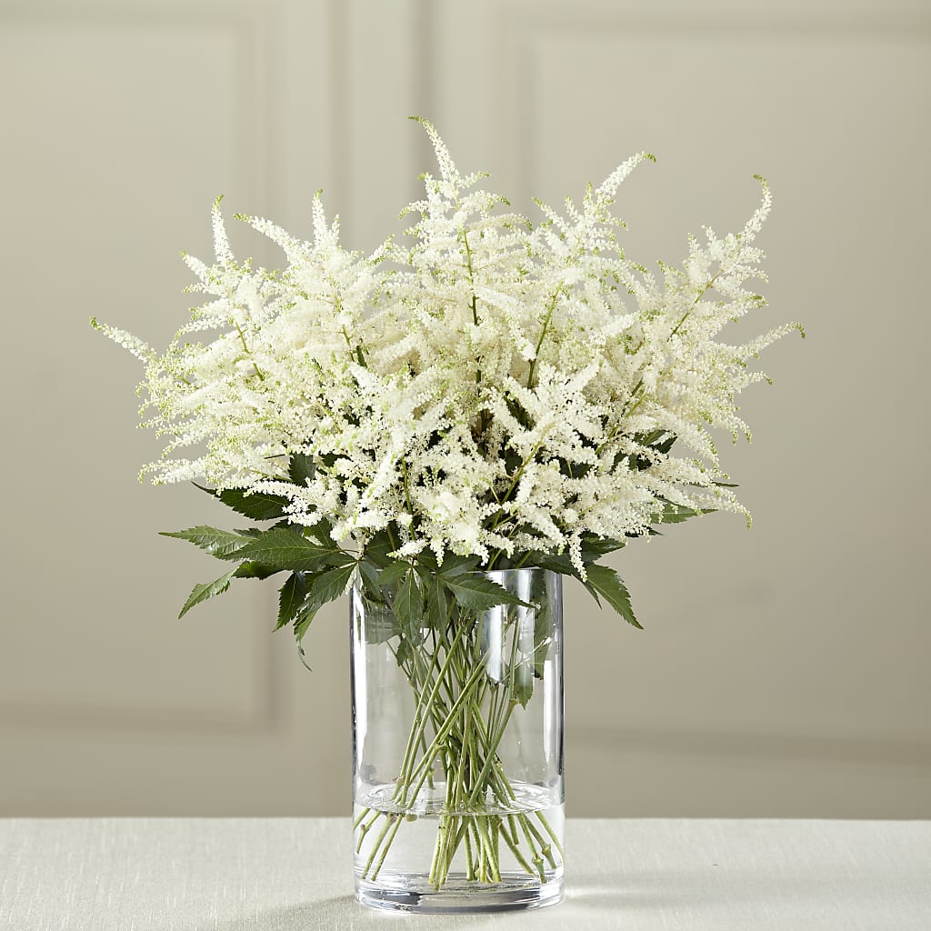 White Astilbe Bouquet – CARLOS BLOOMS & EVENTS, Garnerville NY