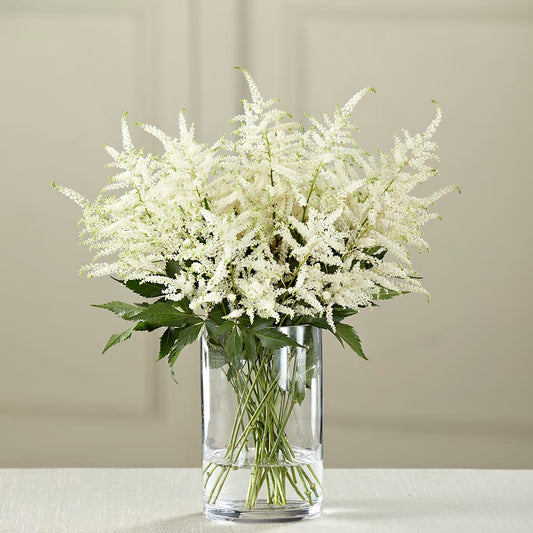 White Astilbe Bouquet – CARLOS BLOOMS & EVENTS, Garnerville NY