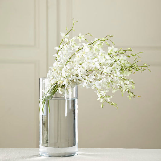 White Dendrobium Bouquet – CARLOS BLOOMS & EVENTS, Garnerville NY
